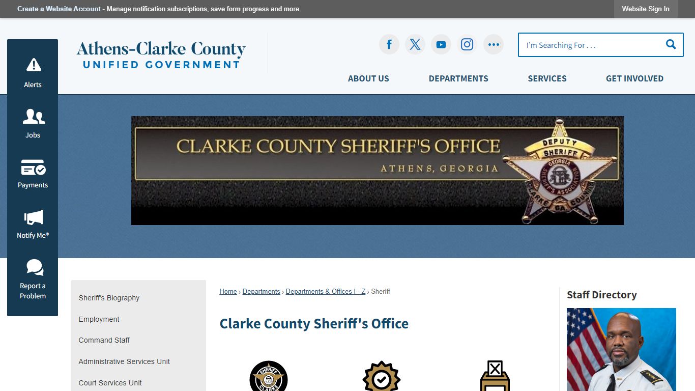 Clarke County Sheriff's Office | Athens-Clarke County, GA - Official ...
